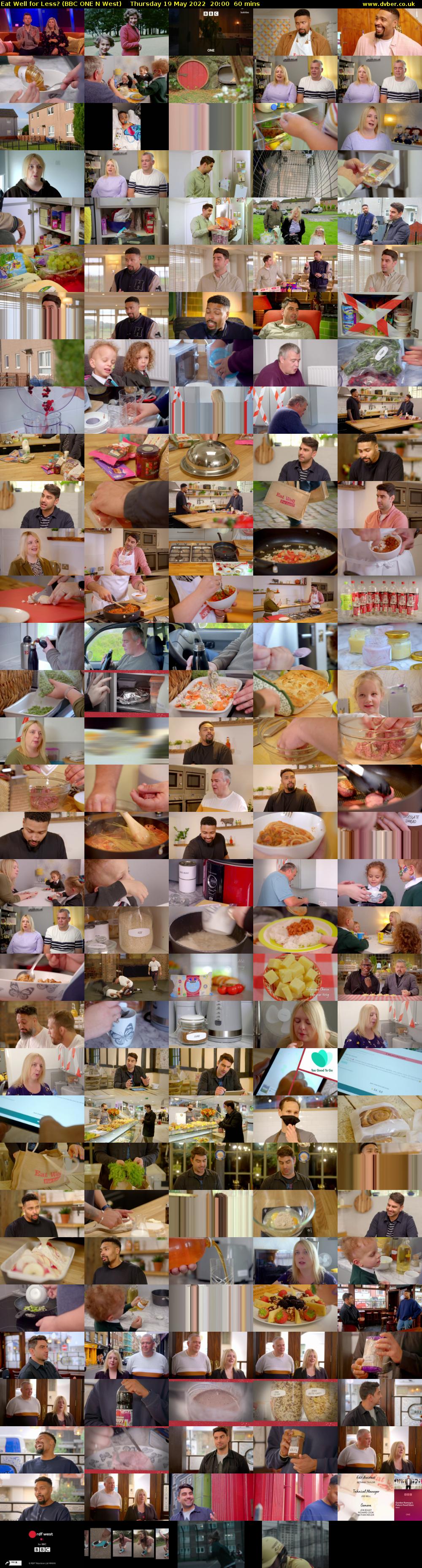 Eat Well for Less? (BBC ONE N West) Thursday 19 May 2022 20:00 - 21:00