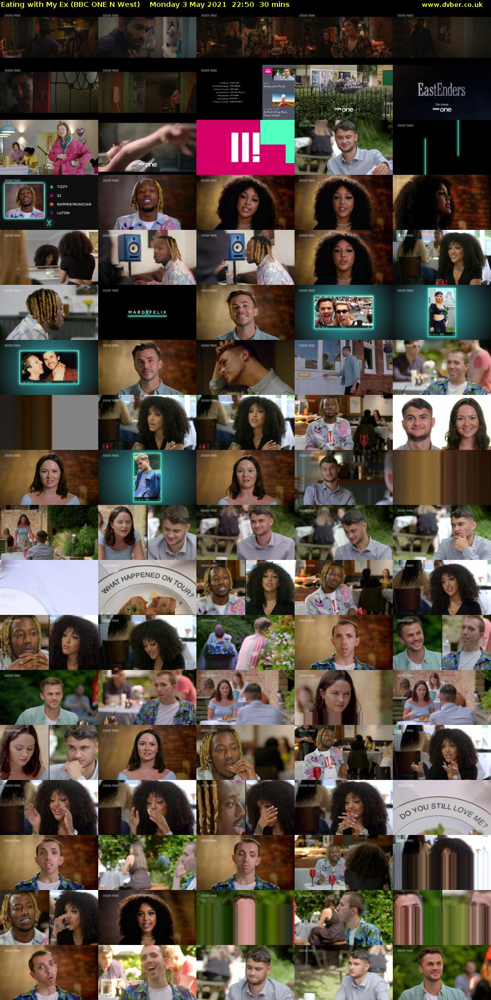 Eating with My Ex (BBC ONE N West) Monday 3 May 2021 22:50 - 23:20
