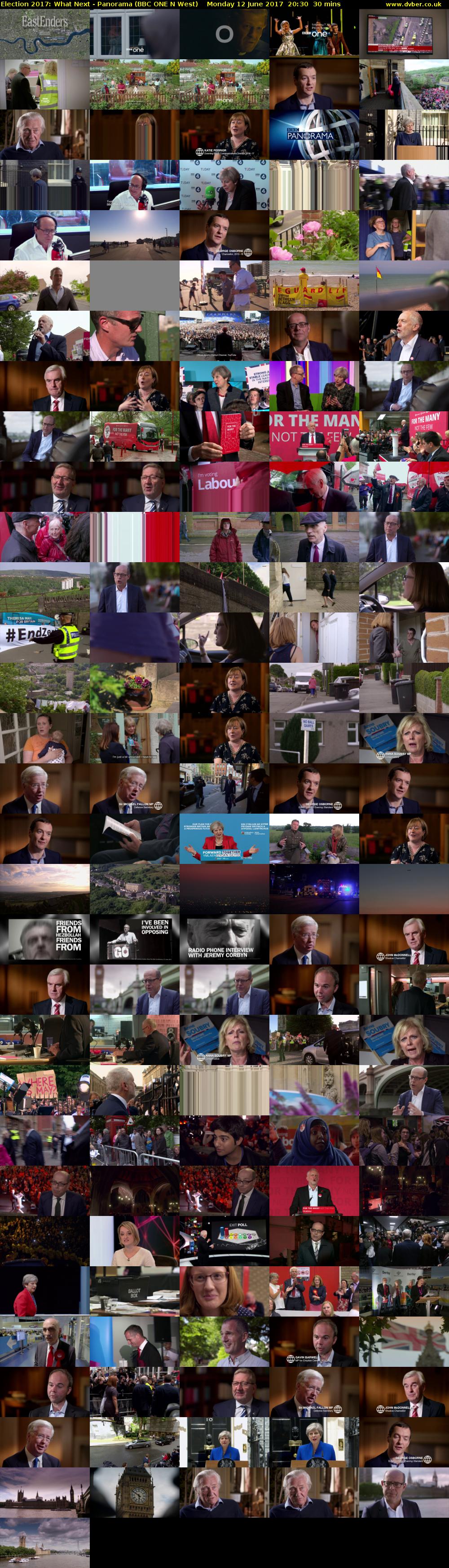 Election 2017: What Next - Panorama (BBC ONE N West) Monday 12 June 2017 20:30 - 21:00