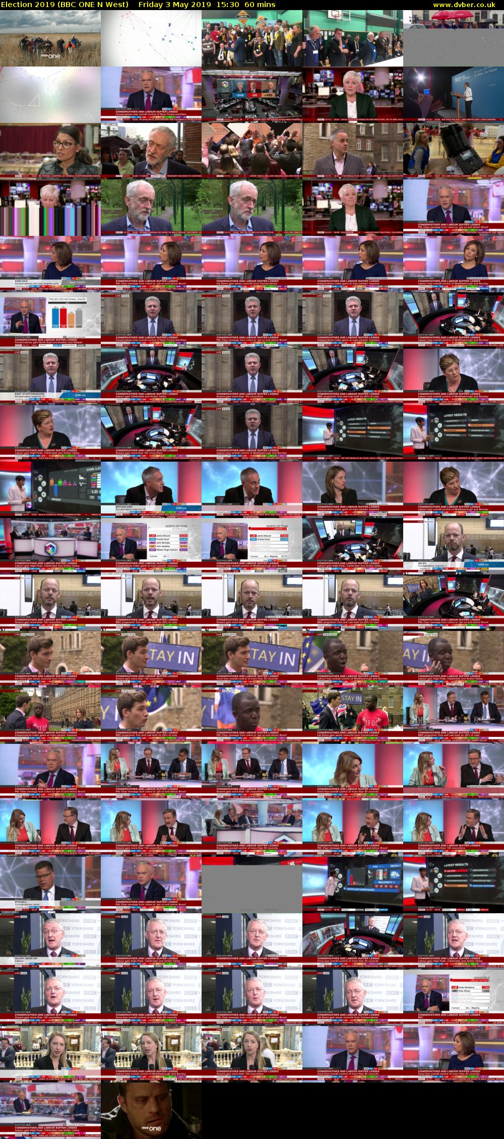 Election 2019 (BBC ONE N West) Friday 3 May 2019 15:30 - 16:30