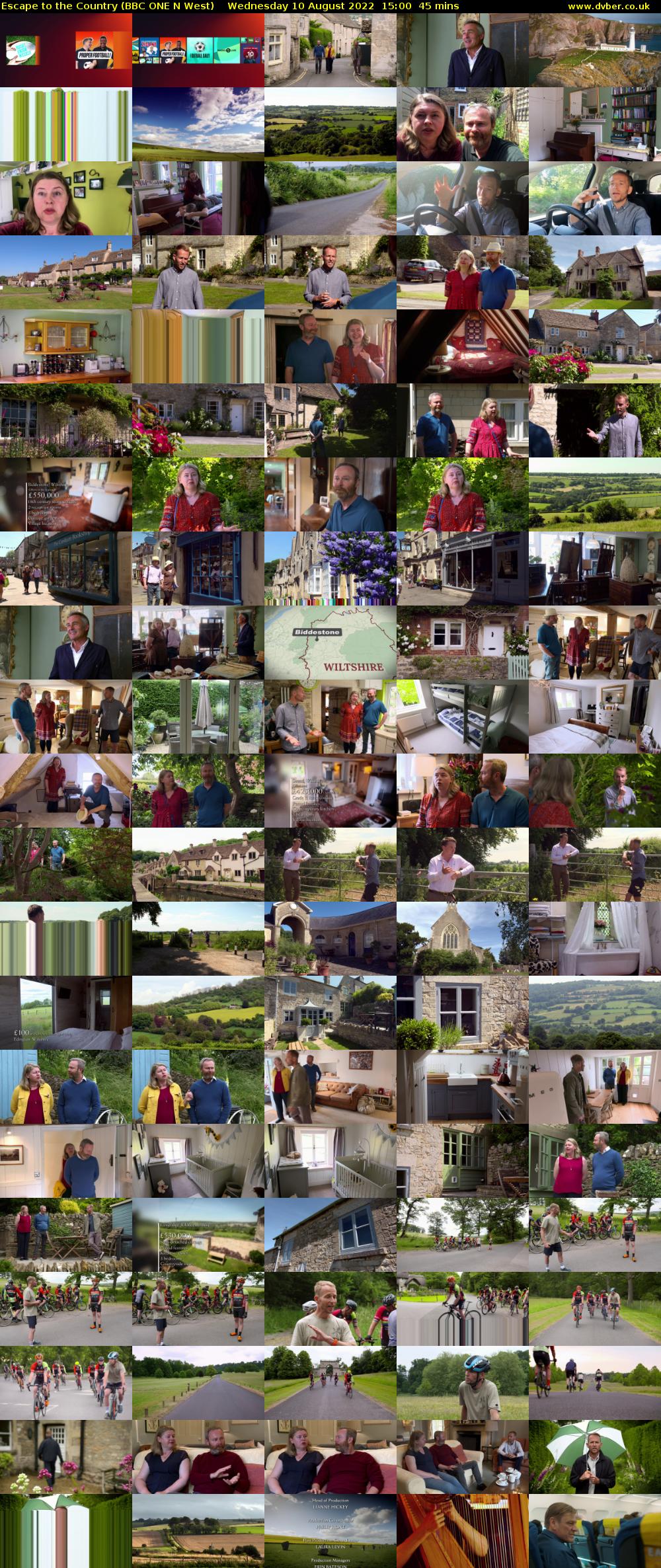 Escape to the Country (BBC ONE N West) Wednesday 10 August 2022 15:00 - 15:45