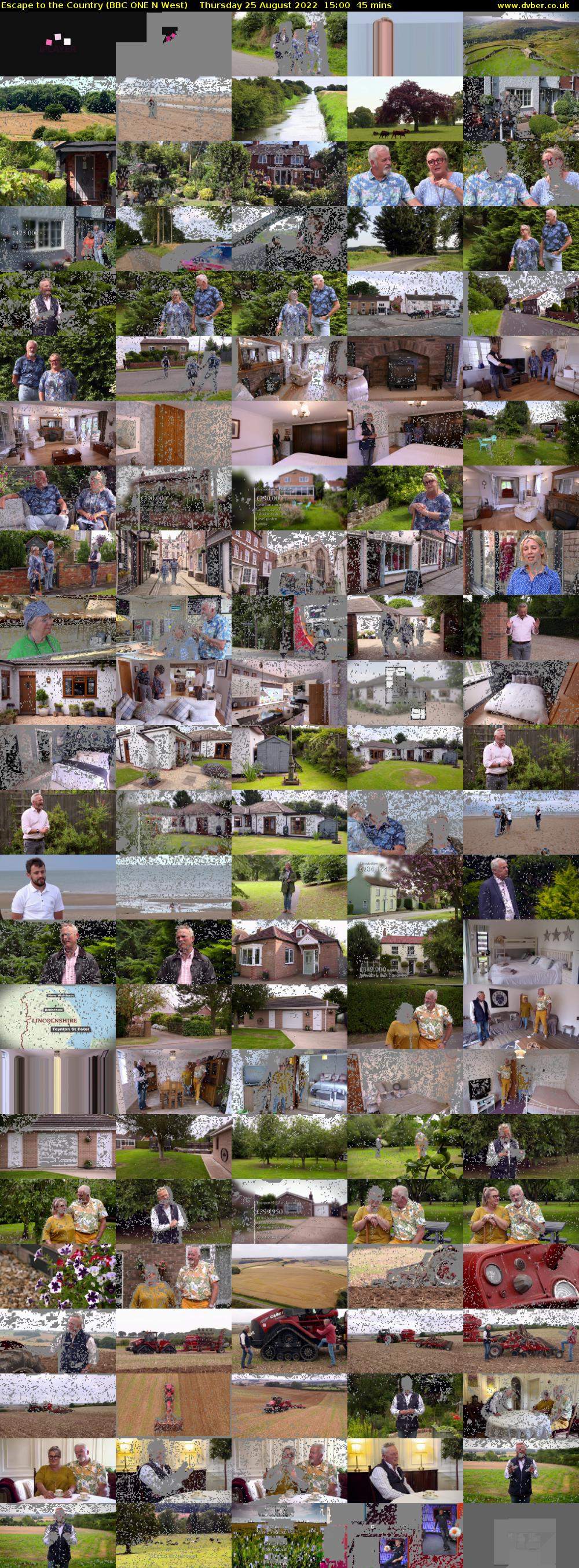 Escape to the Country (BBC ONE N West) Thursday 25 August 2022 15:00 - 15:45