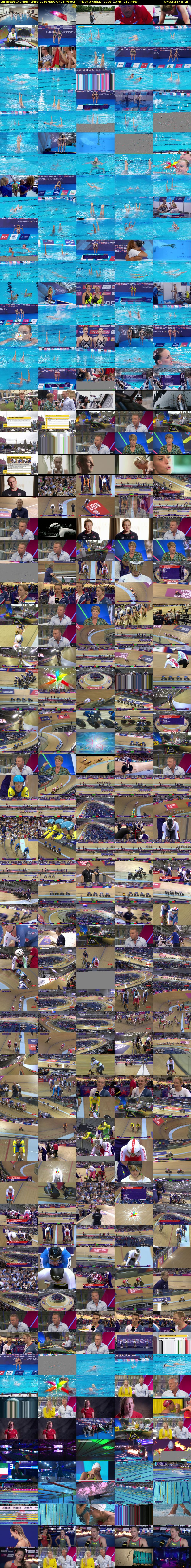 European Championships 2018 (BBC ONE N West) Friday 3 August 2018 13:45 - 17:15