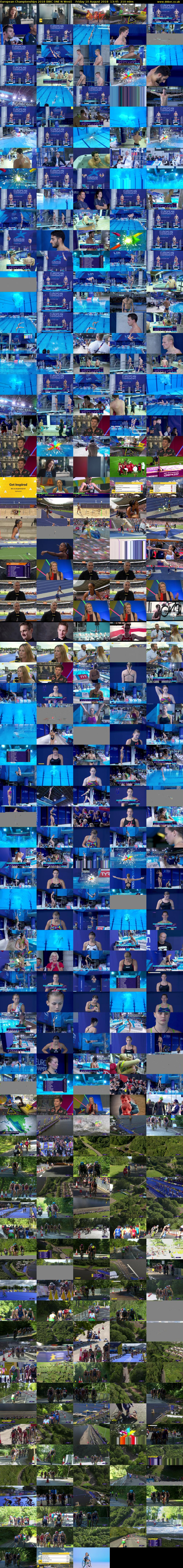 European Championships 2018 (BBC ONE N West) Friday 10 August 2018 13:45 - 17:15