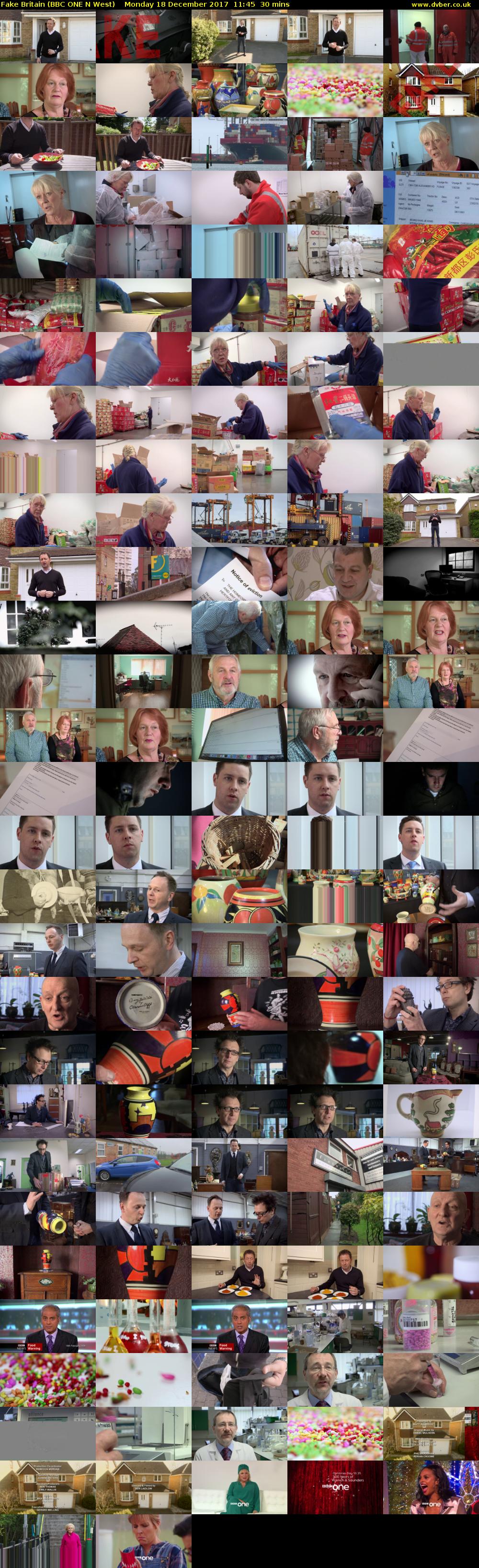Fake Britain (BBC ONE N West) Monday 18 December 2017 11:45 - 12:15