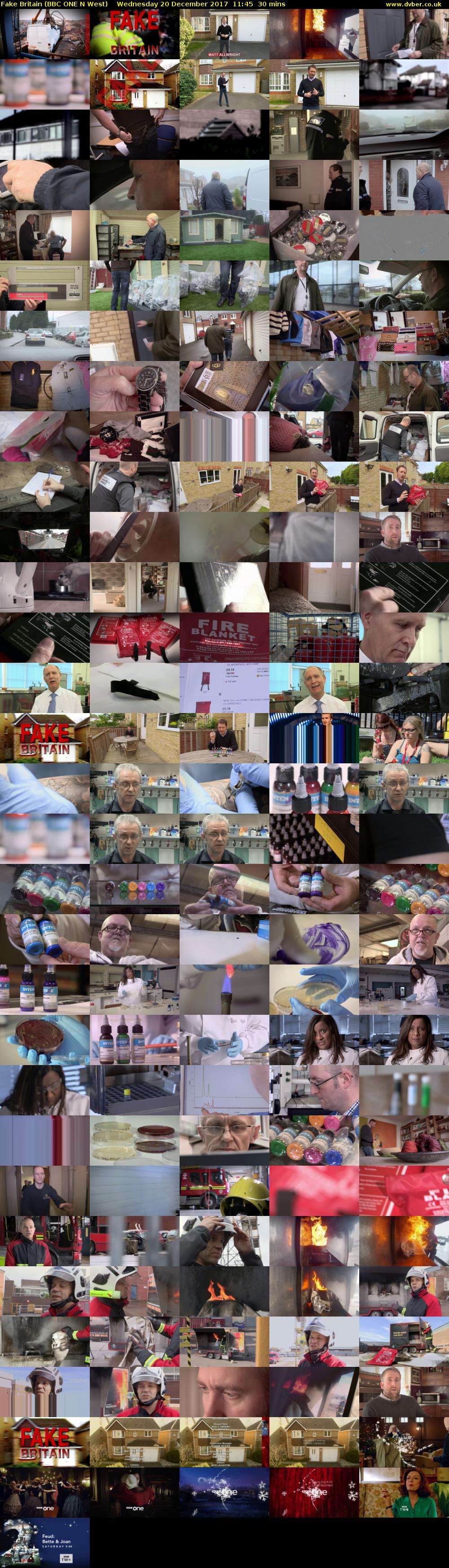 Fake Britain (BBC ONE N West) Wednesday 20 December 2017 11:45 - 12:15