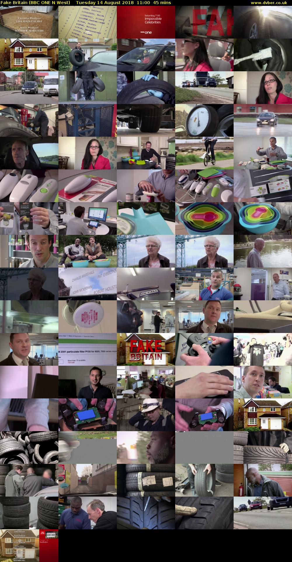 Fake Britain (BBC ONE N West) Tuesday 14 August 2018 11:00 - 11:45