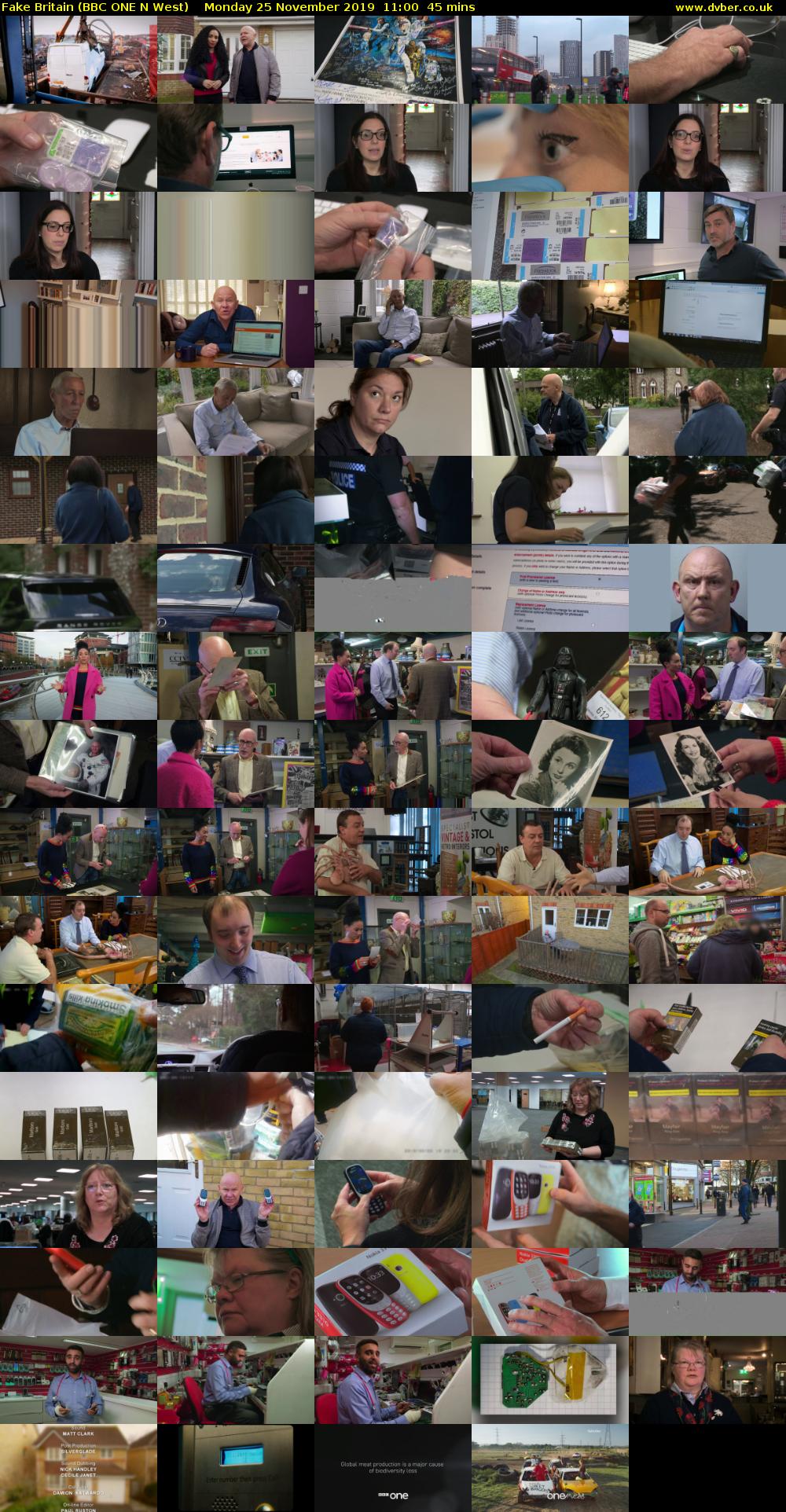 Fake Britain (BBC ONE N West) Monday 25 November 2019 11:00 - 11:45