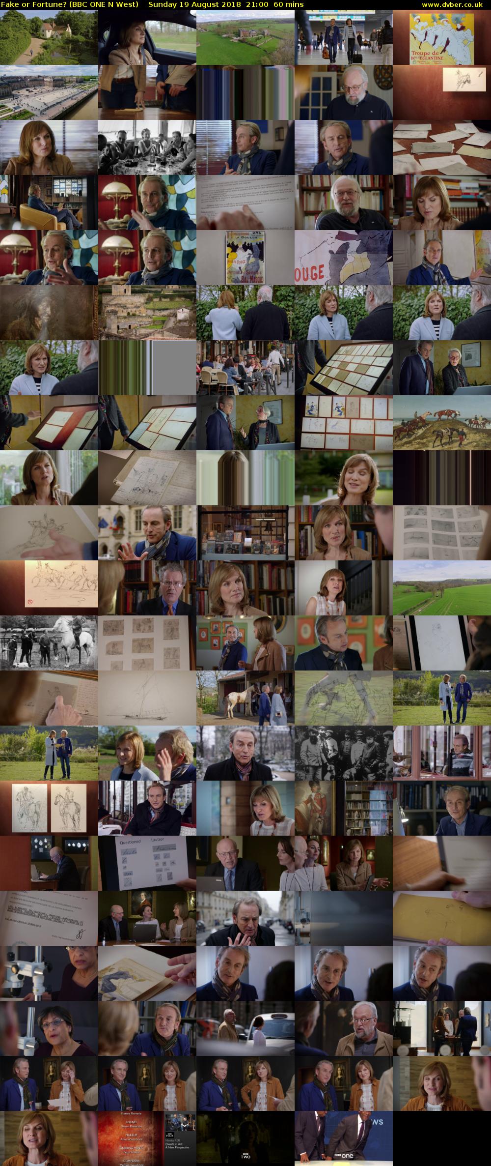 Fake or Fortune? (BBC ONE N West) Sunday 19 August 2018 21:00 - 22:00