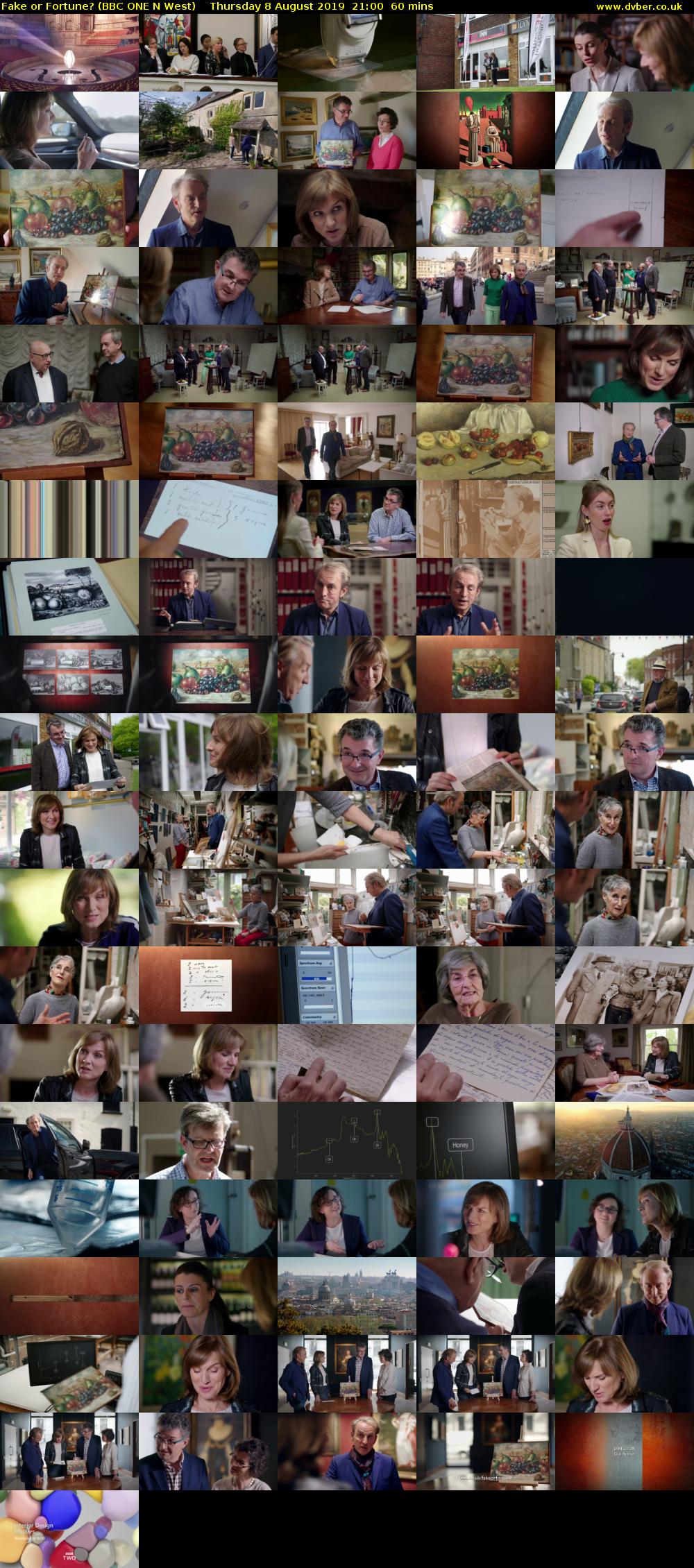 Fake or Fortune? (BBC ONE N West) Thursday 8 August 2019 21:00 - 22:00