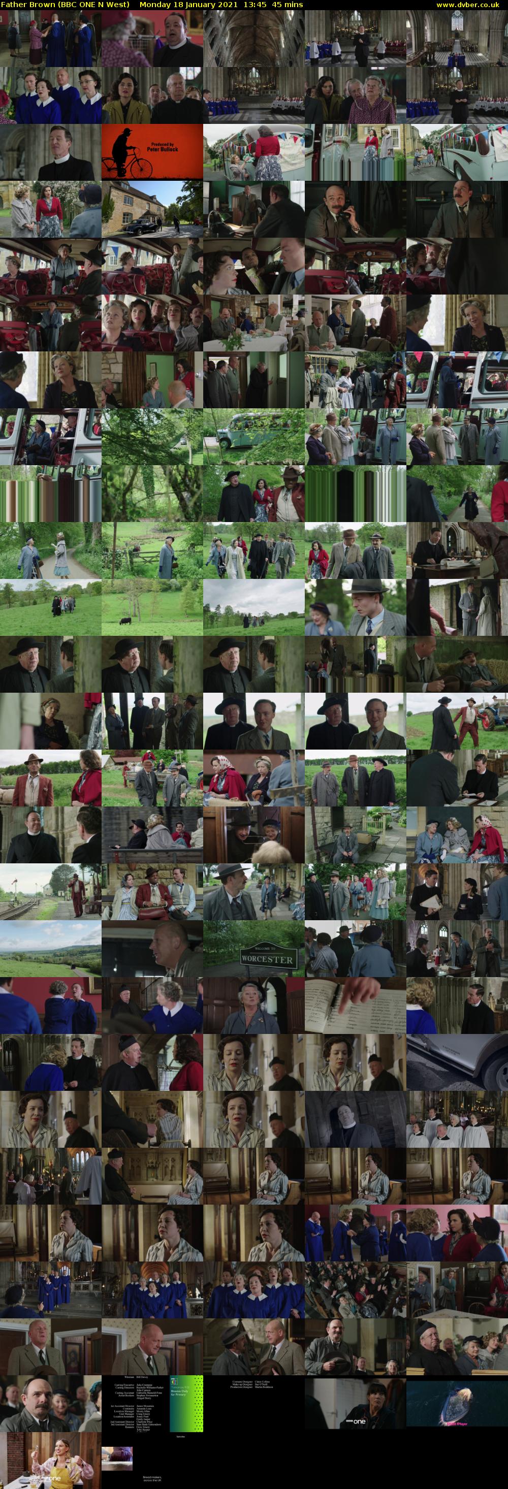Father Brown (BBC ONE N West) Monday 18 January 2021 13:45 - 14:30