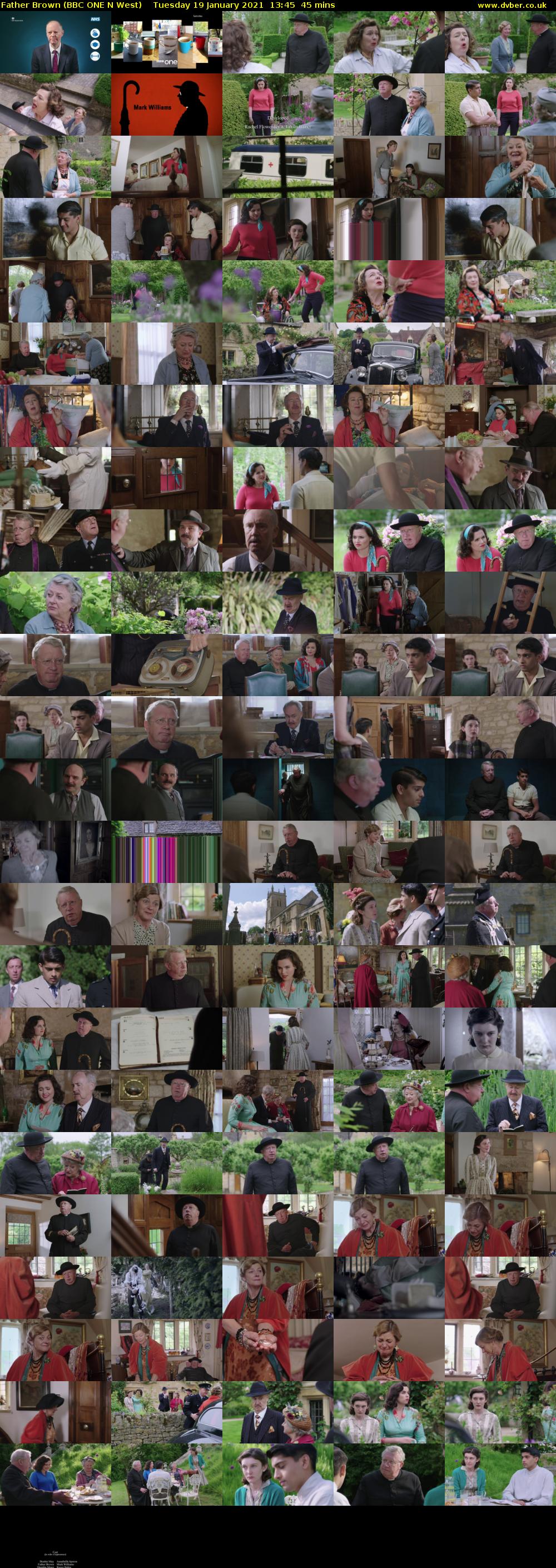 Father Brown (BBC ONE N West) Tuesday 19 January 2021 13:45 - 14:30