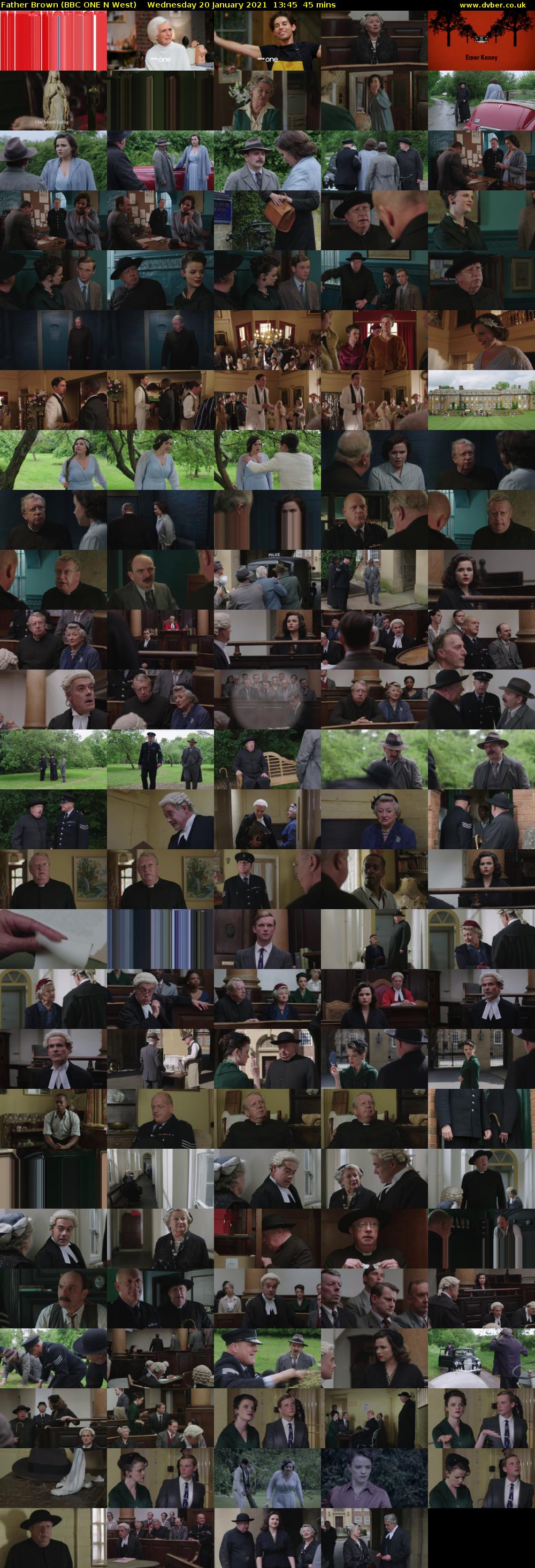 Father Brown (BBC ONE N West) Wednesday 20 January 2021 13:45 - 14:30
