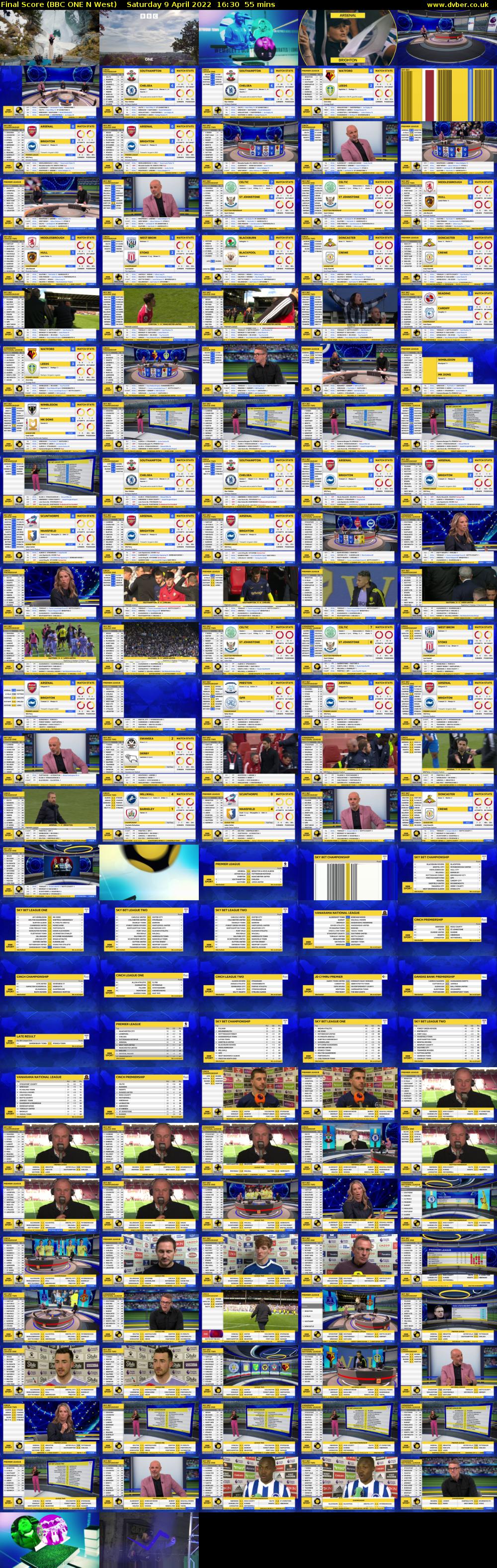 Final Score (BBC ONE N West) Saturday 9 April 2022 16:30 - 17:25