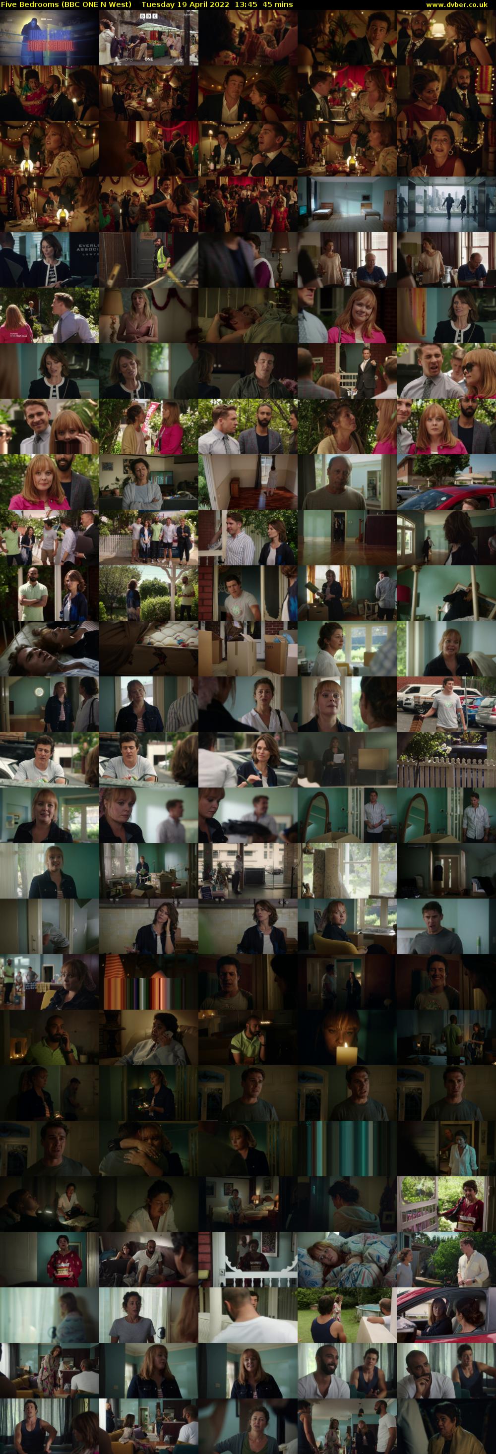 Five Bedrooms (BBC ONE N West) Tuesday 19 April 2022 13:45 - 14:30