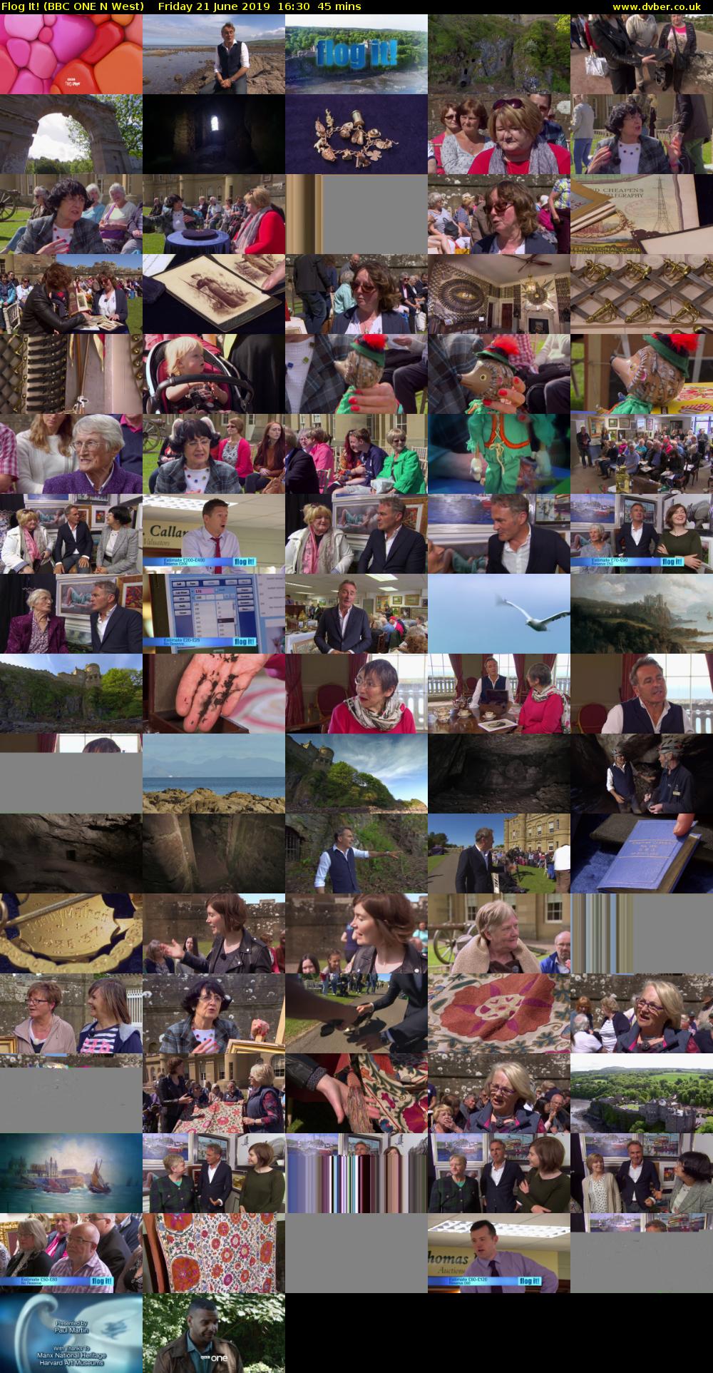 Flog It! (BBC ONE N West) Friday 21 June 2019 16:30 - 17:15