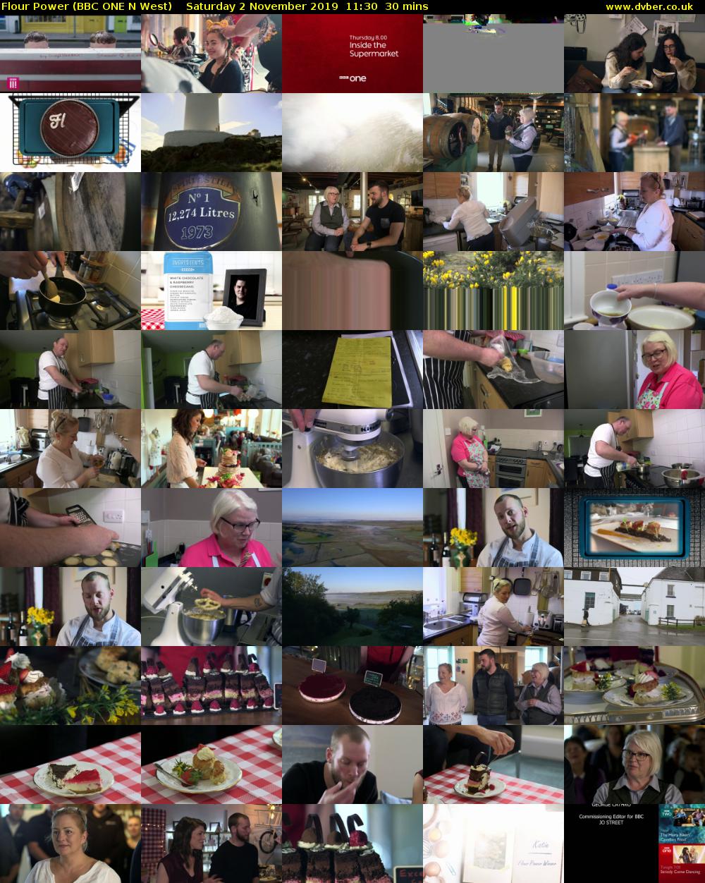 Flour Power (BBC ONE N West) Saturday 2 November 2019 11:30 - 12:00
