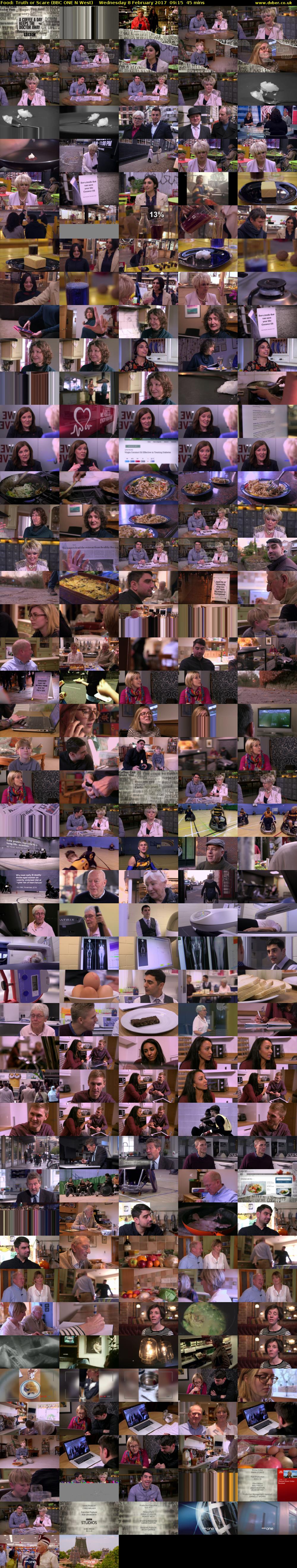 Food: Truth or Scare (BBC ONE N West) Wednesday 8 February 2017 09:15 - 10:00