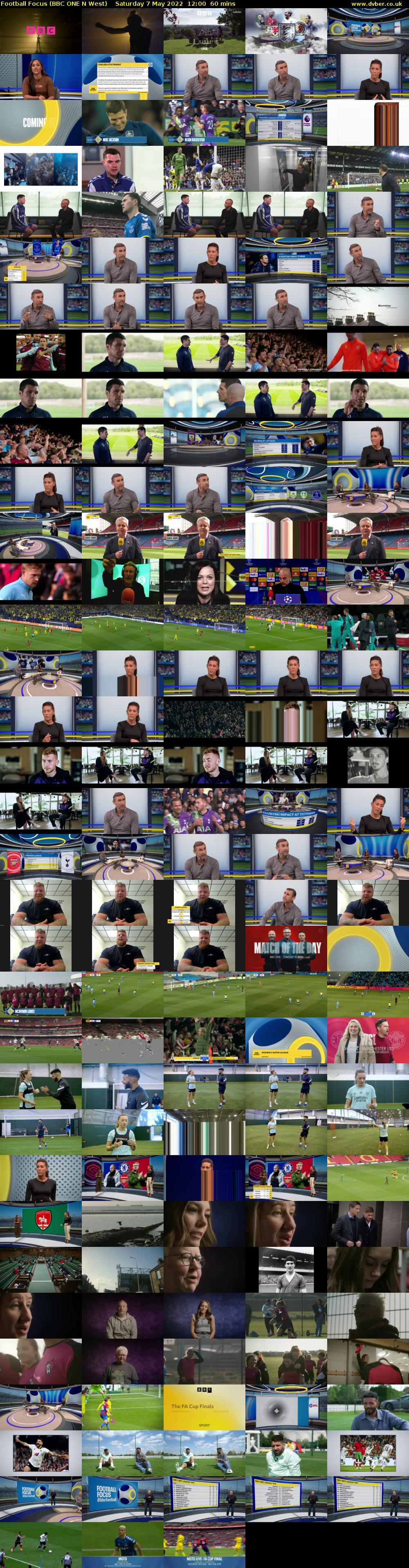 Football Focus (BBC ONE N West) Saturday 7 May 2022 12:00 - 13:00