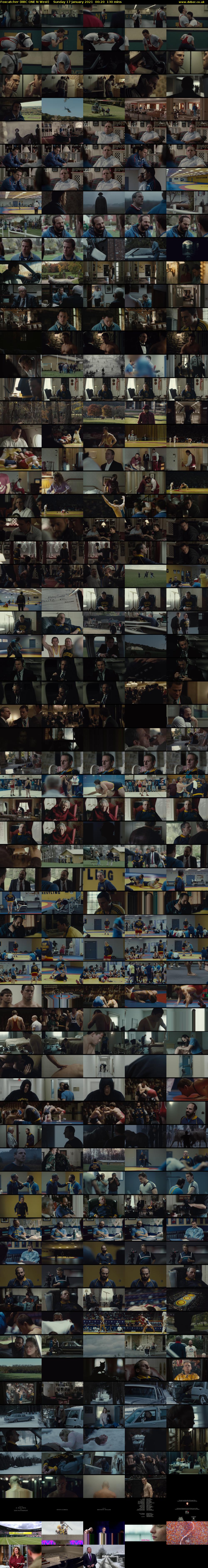 Foxcatcher (BBC ONE N West) Sunday 17 January 2021 00:20 - 02:30