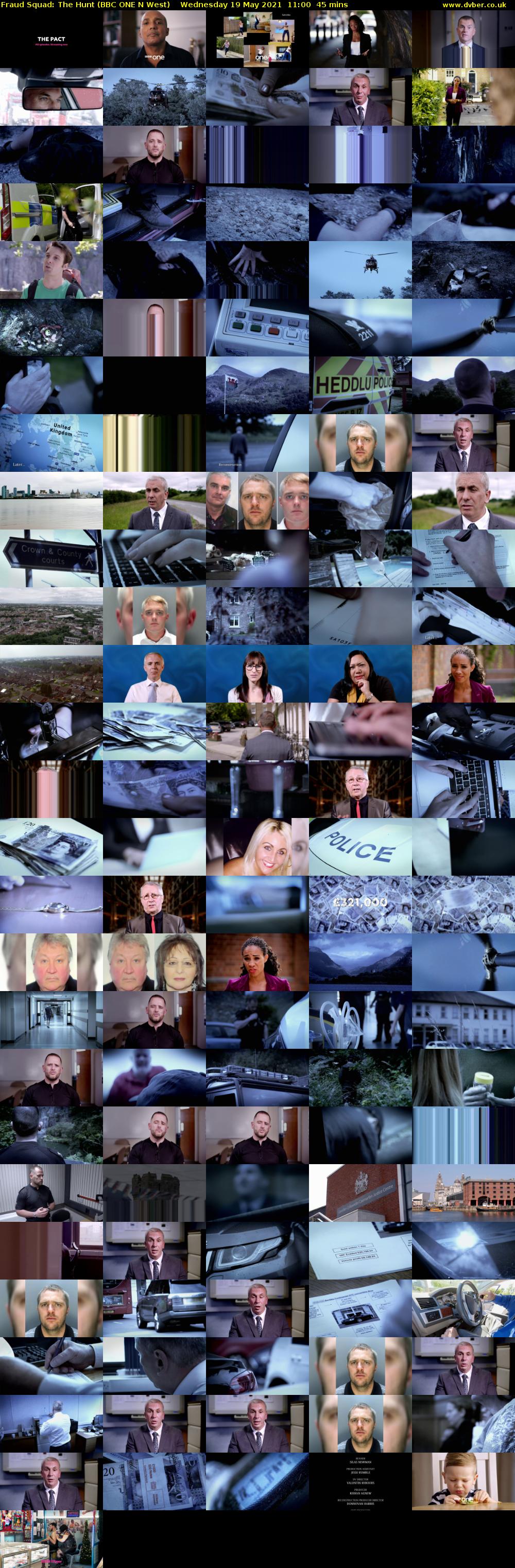 Fraud Squad: The Hunt (BBC ONE N West) Wednesday 19 May 2021 11:00 - 11:45