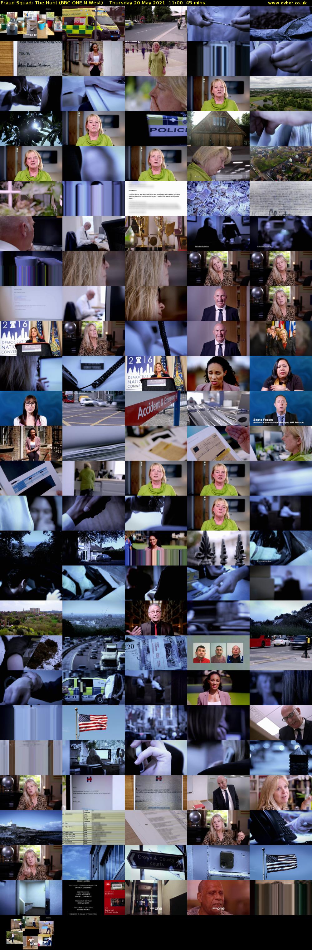 Fraud Squad: The Hunt (BBC ONE N West) Thursday 20 May 2021 11:00 - 11:45