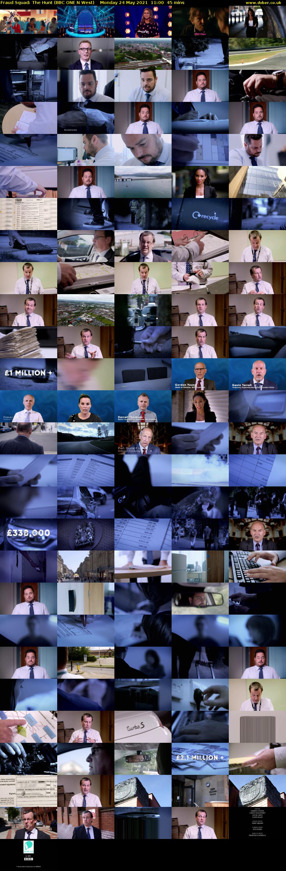 Fraud Squad: The Hunt (BBC ONE N West) Monday 24 May 2021 11:00 - 11:45