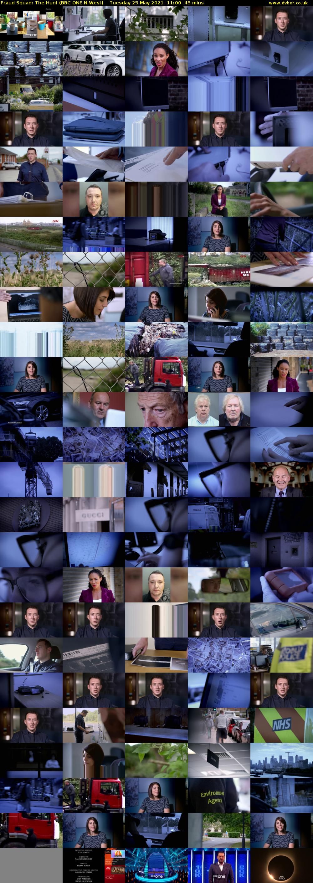 Fraud Squad: The Hunt (BBC ONE N West) Tuesday 25 May 2021 11:00 - 11:45