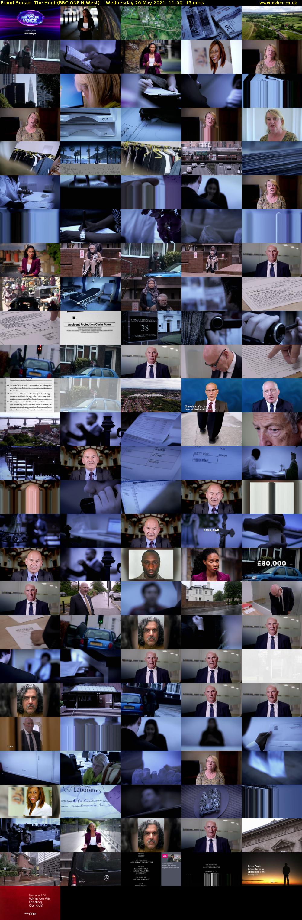 Fraud Squad: The Hunt (BBC ONE N West) Wednesday 26 May 2021 11:00 - 11:45