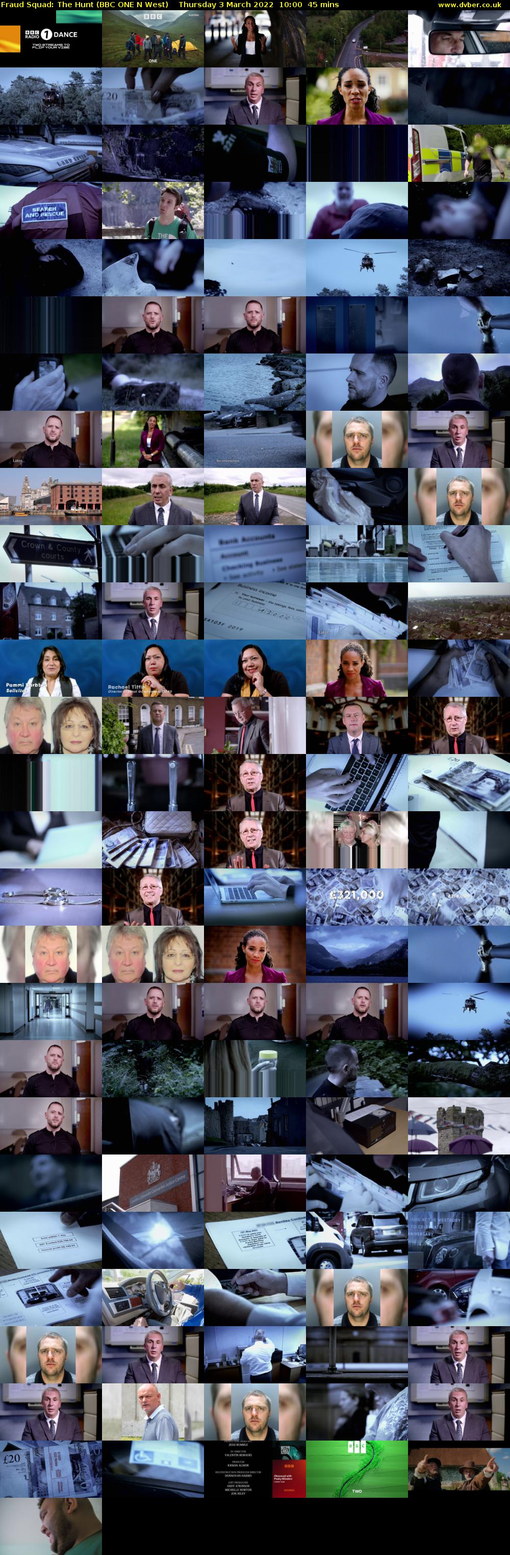 Fraud Squad: The Hunt (BBC ONE N West) Thursday 3 March 2022 10:00 - 10:45