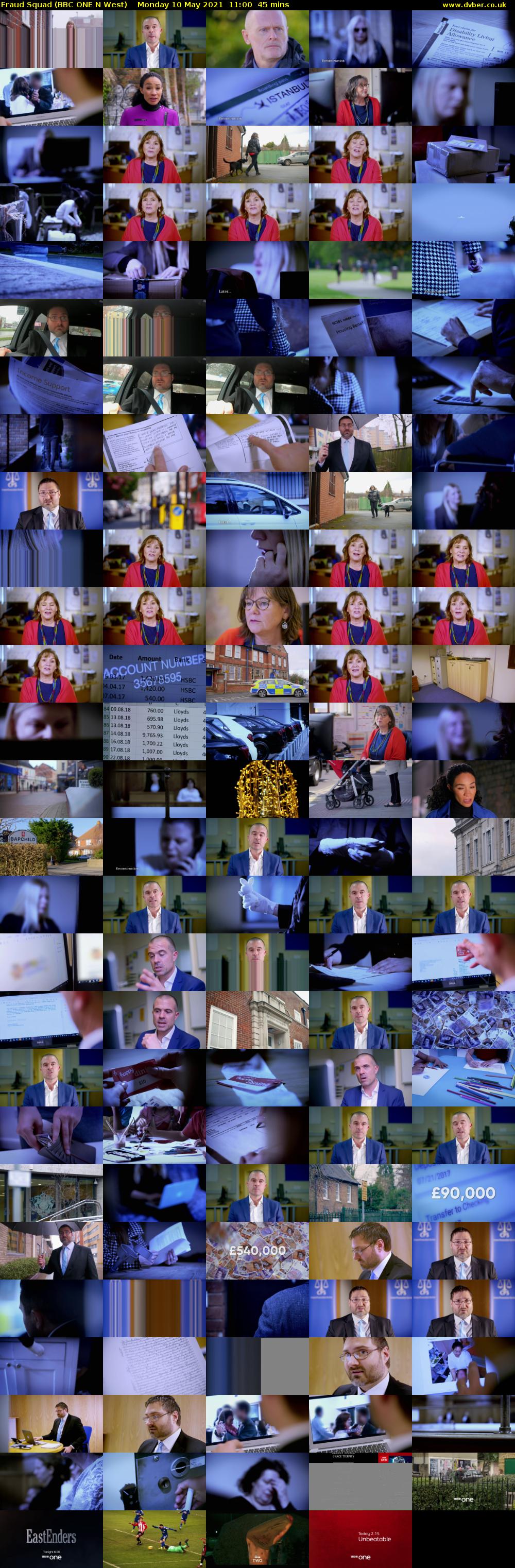 Fraud Squad (BBC ONE N West) Monday 10 May 2021 11:00 - 11:45