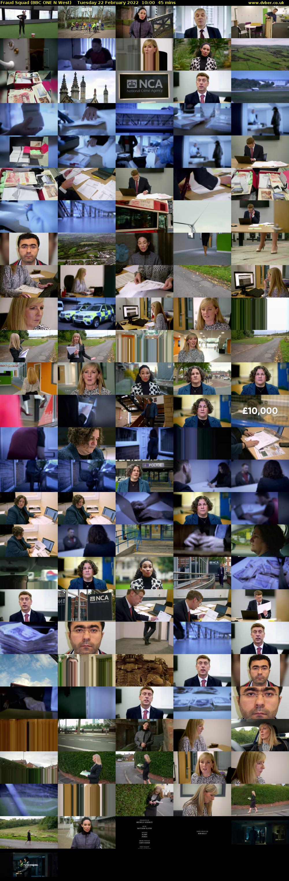 Fraud Squad (BBC ONE N West) Tuesday 22 February 2022 10:00 - 10:45