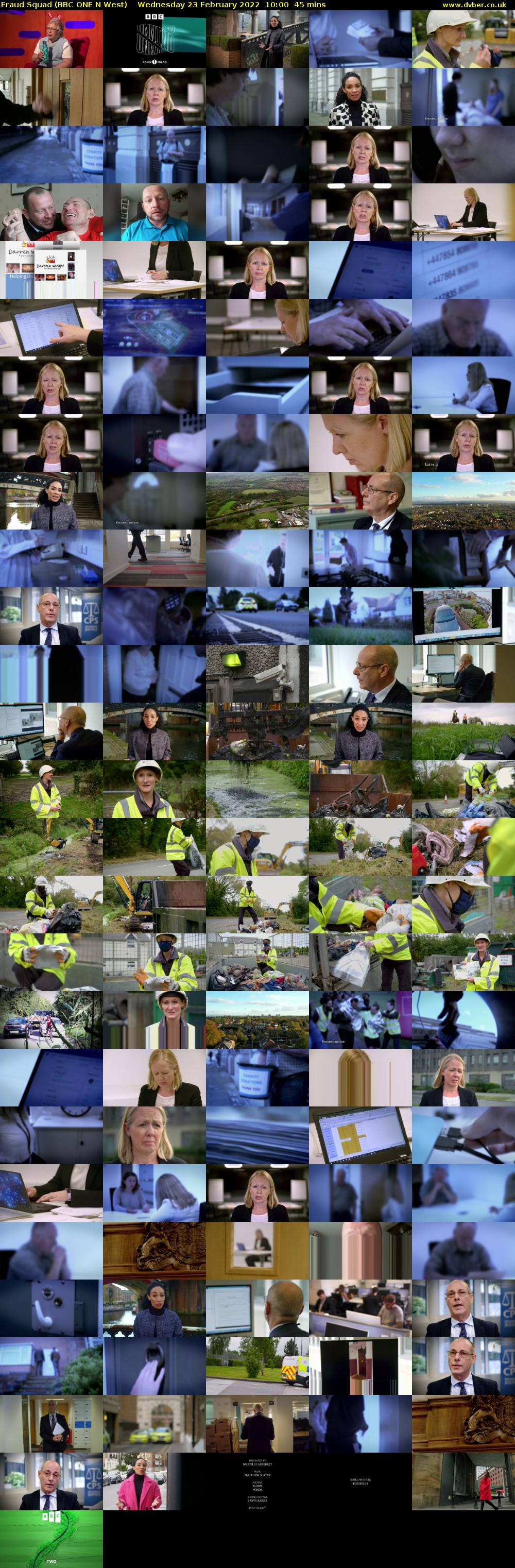 Fraud Squad (BBC ONE N West) Wednesday 23 February 2022 10:00 - 10:45