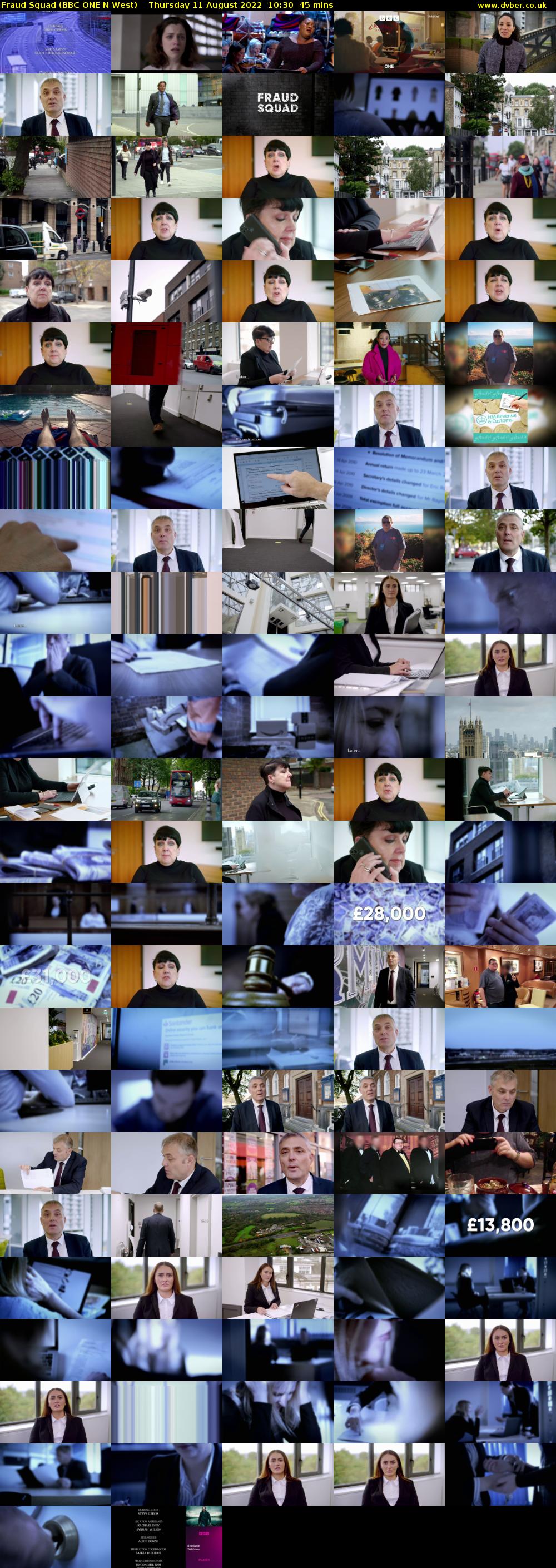 Fraud Squad (BBC ONE N West) Thursday 11 August 2022 10:30 - 11:15