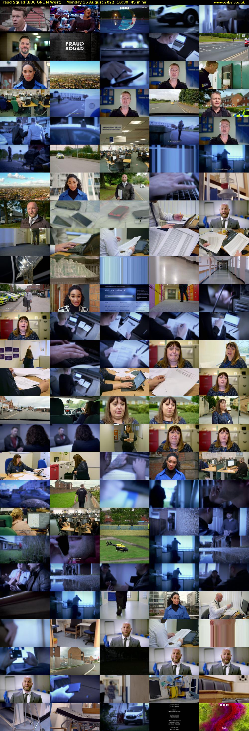 Fraud Squad (BBC ONE N West) Monday 15 August 2022 10:30 - 11:15