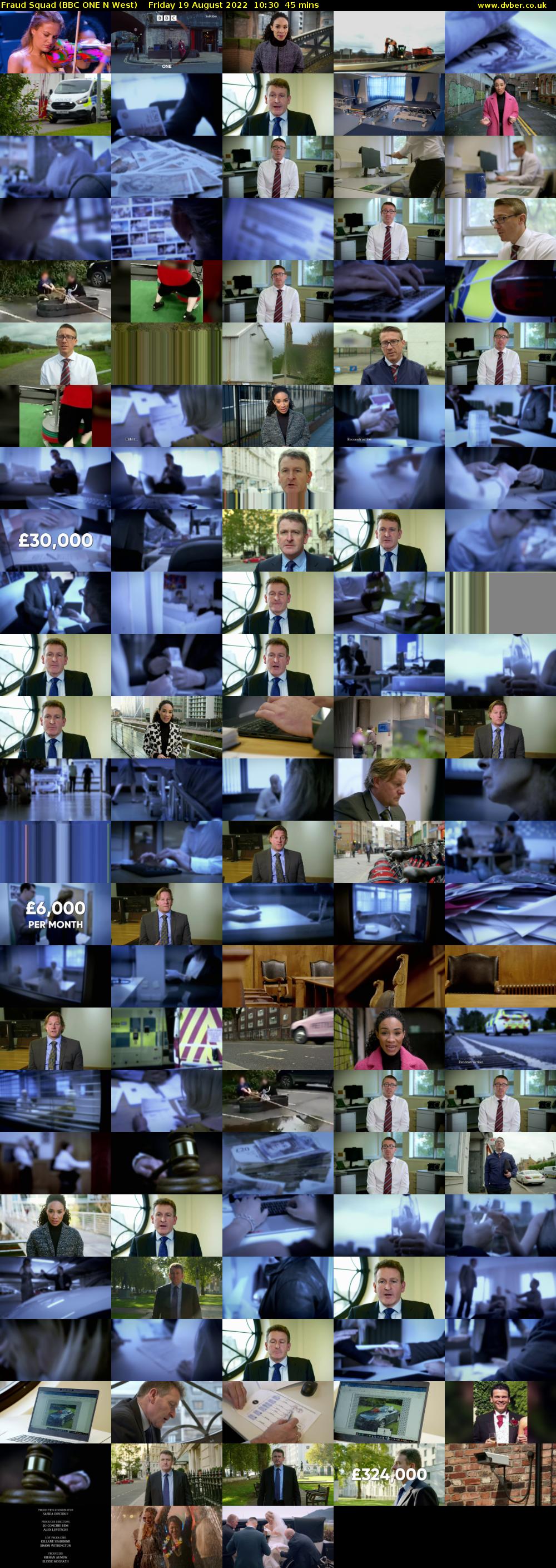 Fraud Squad (BBC ONE N West) Friday 19 August 2022 10:30 - 11:15