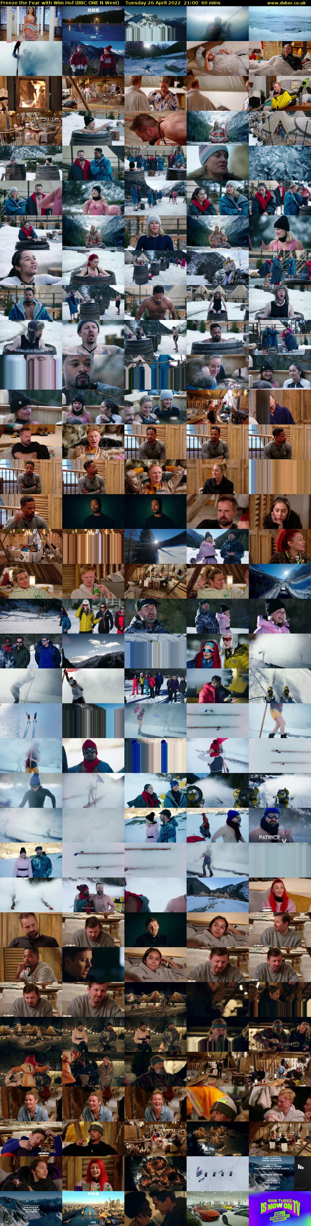 Freeze the Fear with Wim Hof (BBC ONE N West) Tuesday 26 April 2022 21:00 - 22:00