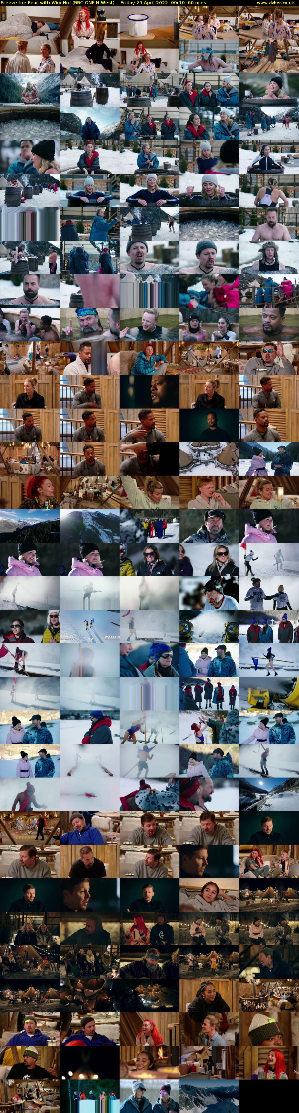 Freeze the Fear with Wim Hof (BBC ONE N West) Friday 29 April 2022 00:10 - 01:10