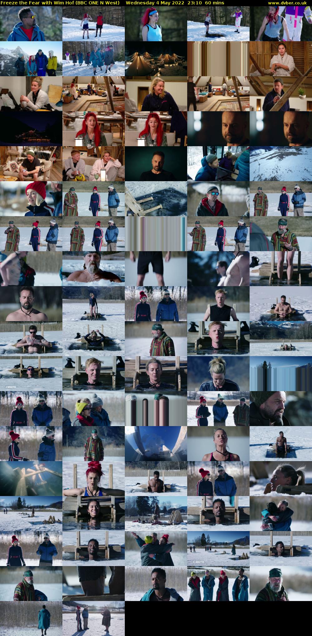 Freeze the Fear with Wim Hof (BBC ONE N West) Wednesday 4 May 2022 23:10 - 00:10