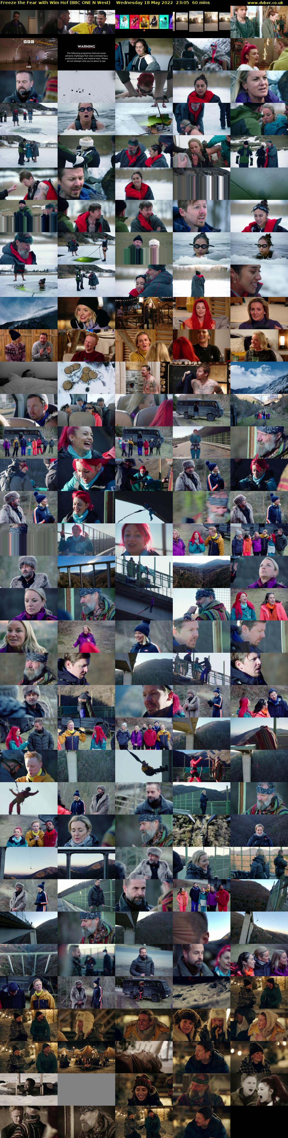 Freeze the Fear with Wim Hof (BBC ONE N West) Wednesday 18 May 2022 23:05 - 00:05