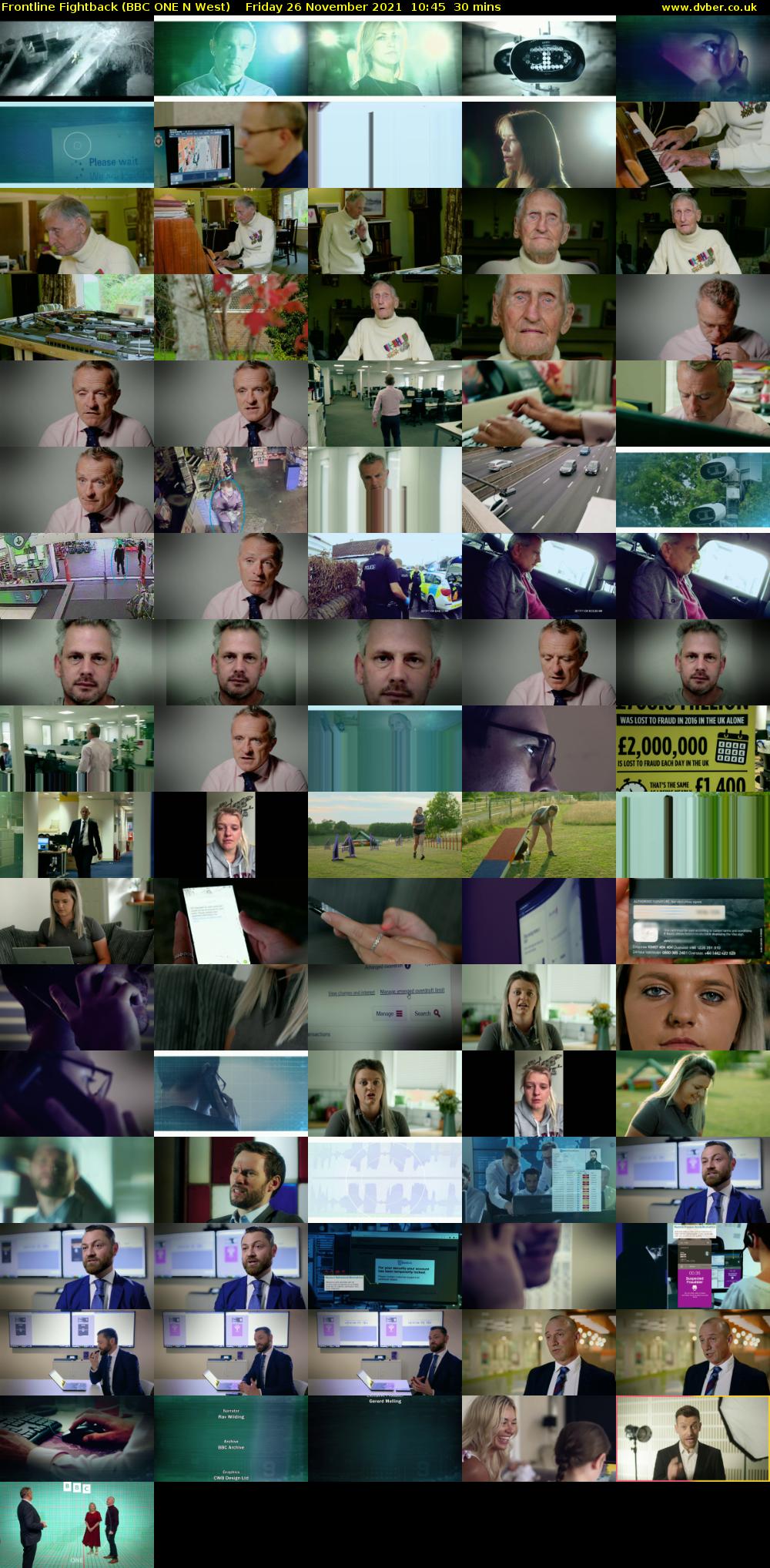 Frontline Fightback (BBC ONE N West) Friday 26 November 2021 10:45 - 11:15