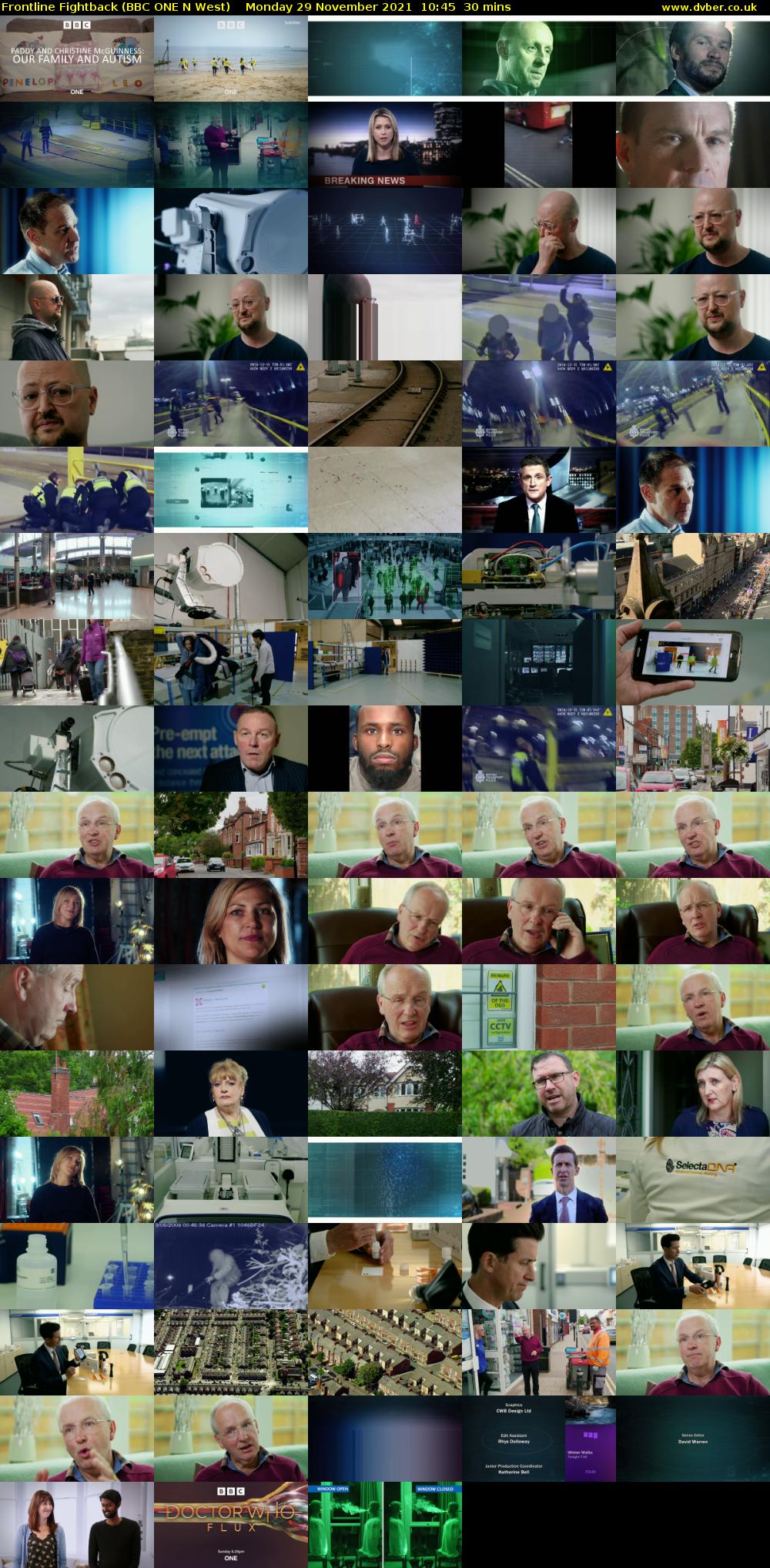 Frontline Fightback (BBC ONE N West) Monday 29 November 2021 10:45 - 11:15