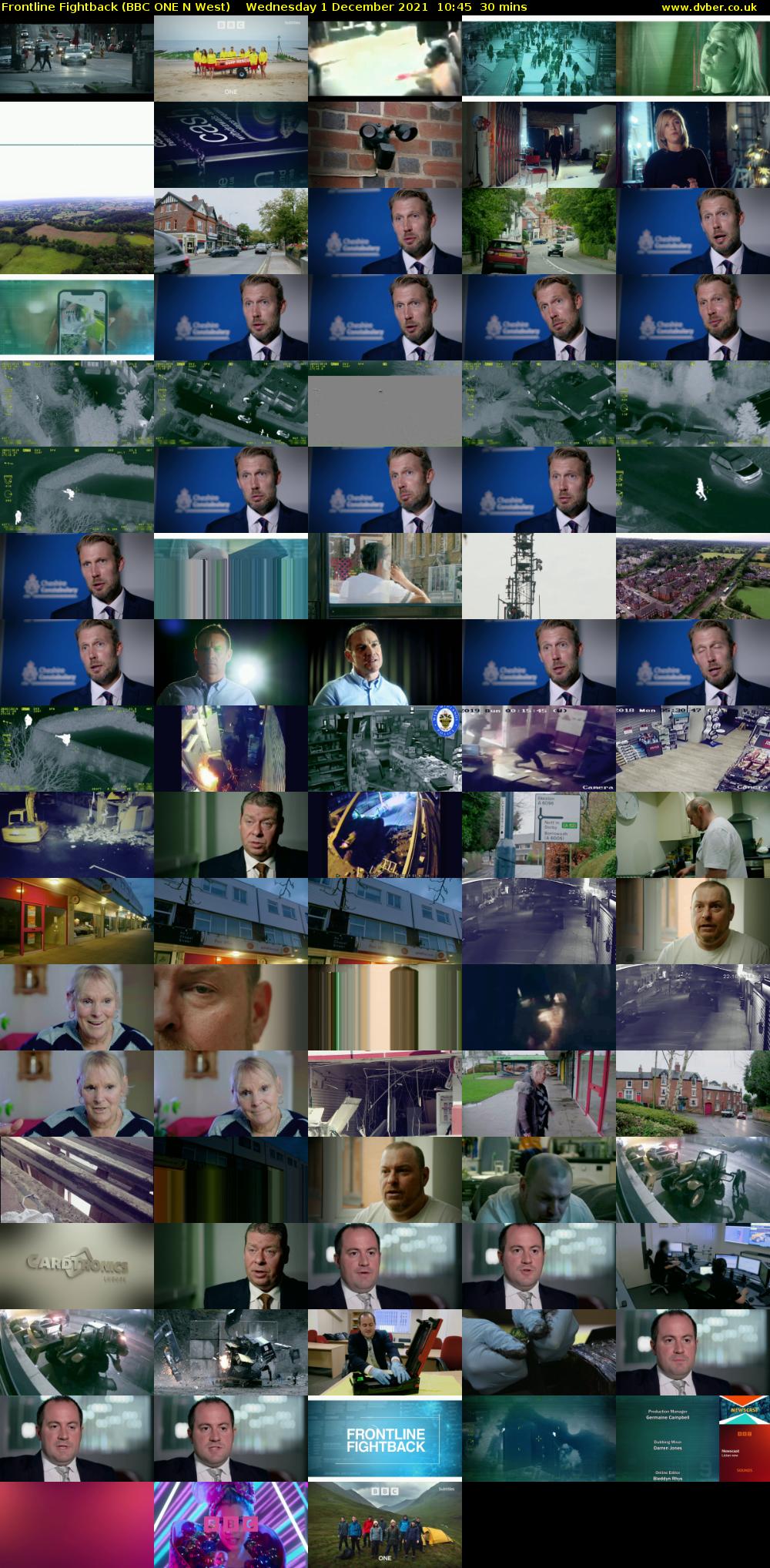 Frontline Fightback (BBC ONE N West) Wednesday 1 December 2021 10:45 - 11:15