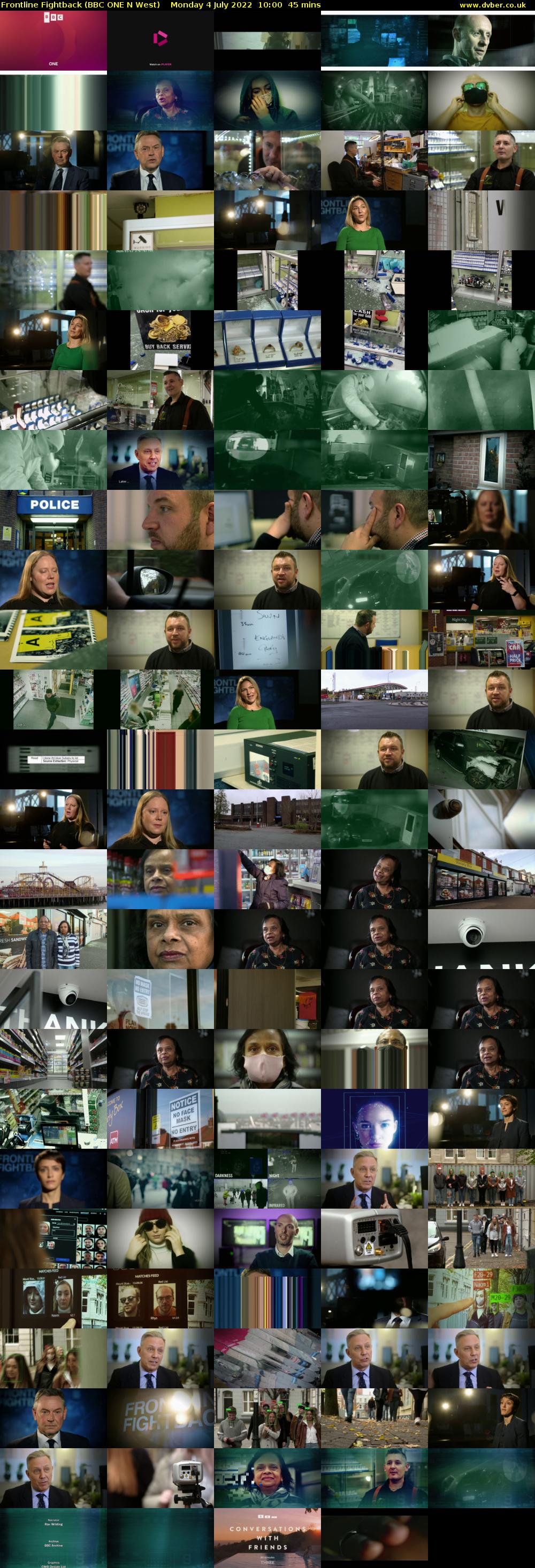 Frontline Fightback (BBC ONE N West) Monday 4 July 2022 10:00 - 10:45
