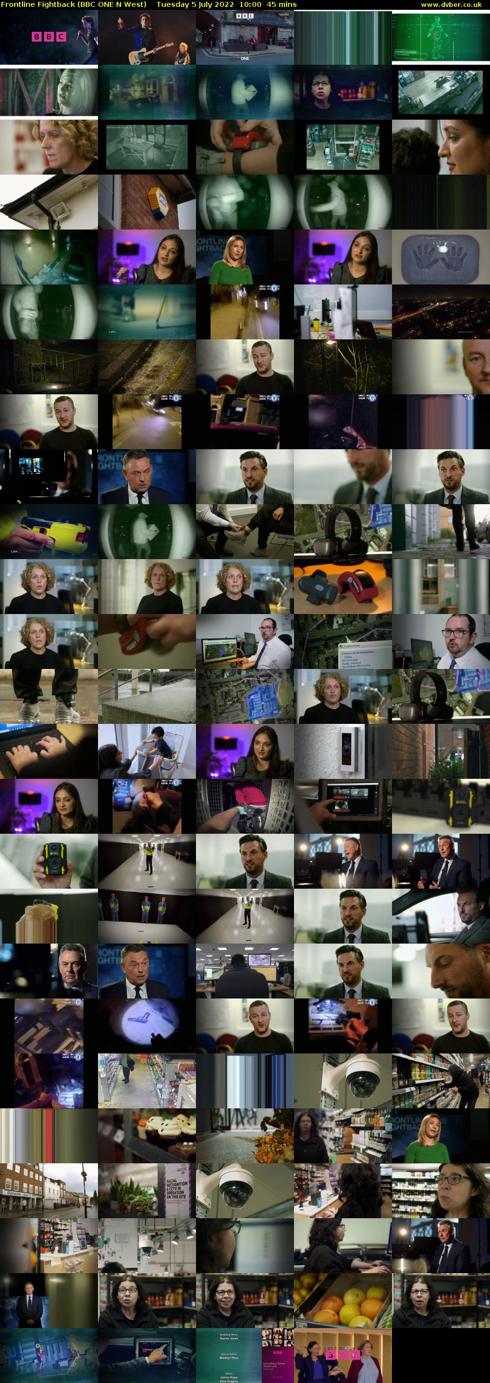 Frontline Fightback (BBC ONE N West) Tuesday 5 July 2022 10:00 - 10:45