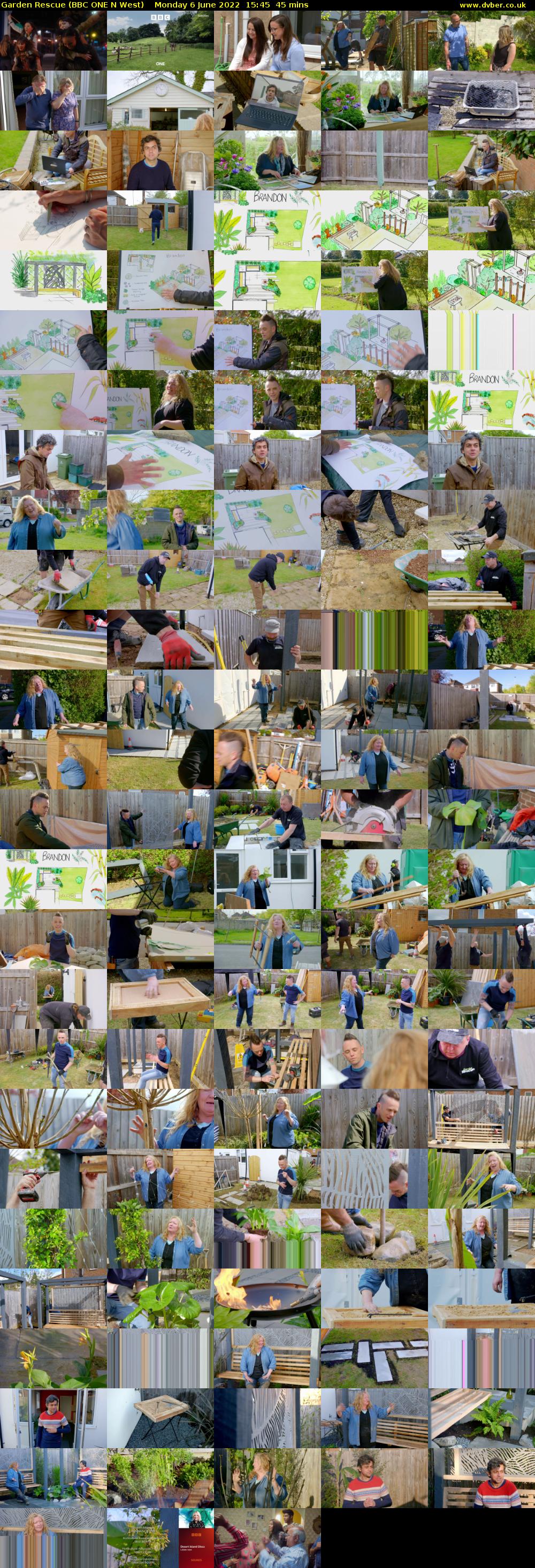 Garden Rescue (BBC ONE N West) Monday 6 June 2022 15:45 - 16:30