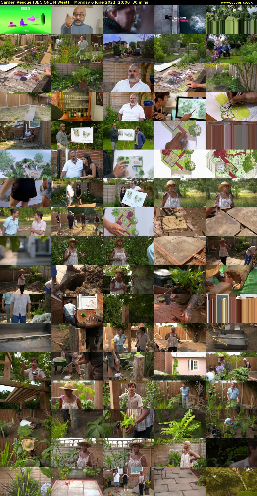 Garden Rescue (BBC ONE N West) Monday 6 June 2022 20:00 - 20:30