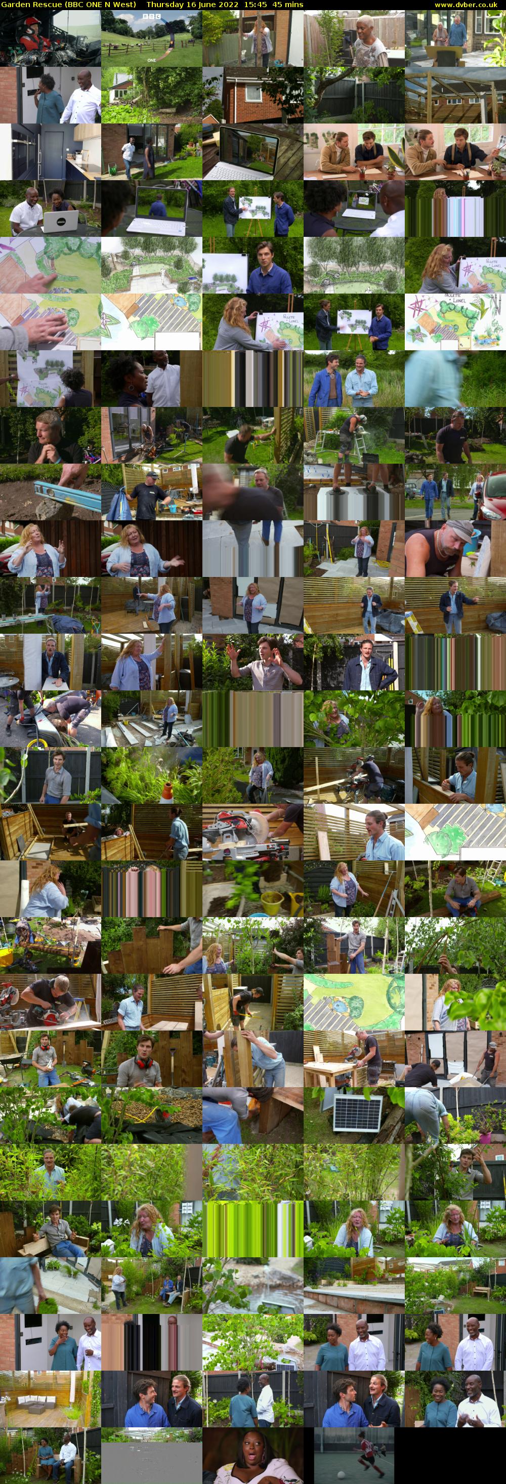 Garden Rescue (BBC ONE N West) Thursday 16 June 2022 15:45 - 16:30