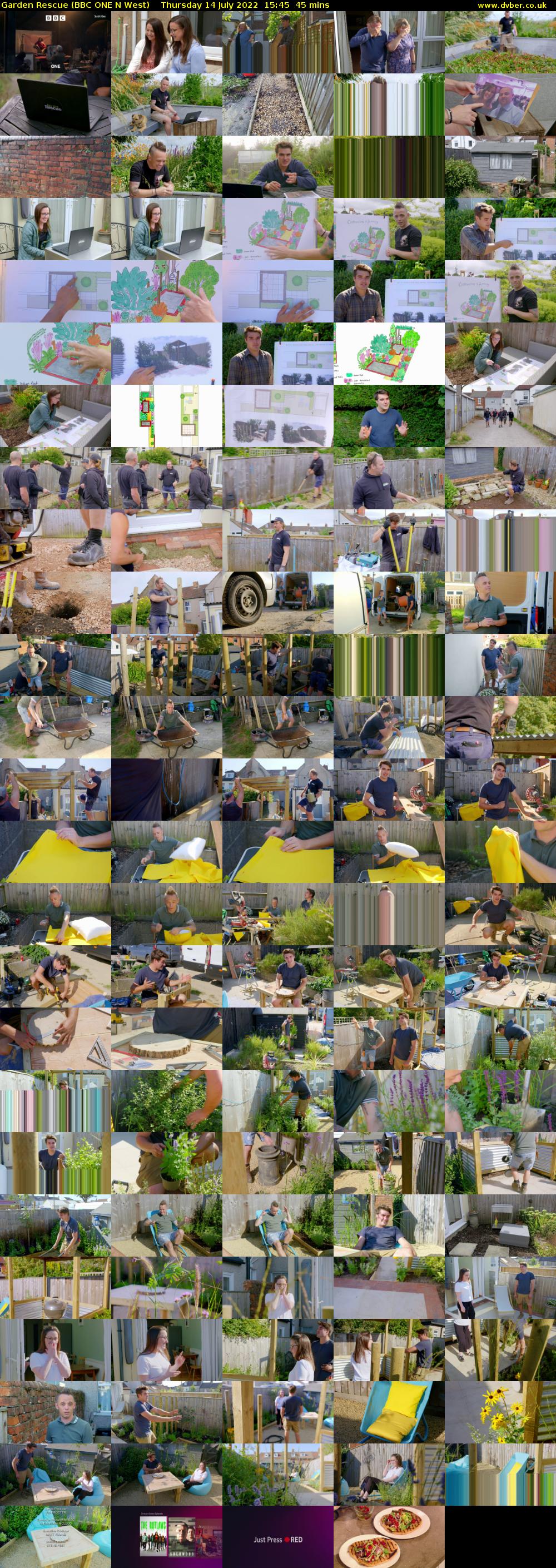 Garden Rescue (BBC ONE N West) Thursday 14 July 2022 15:45 - 16:30