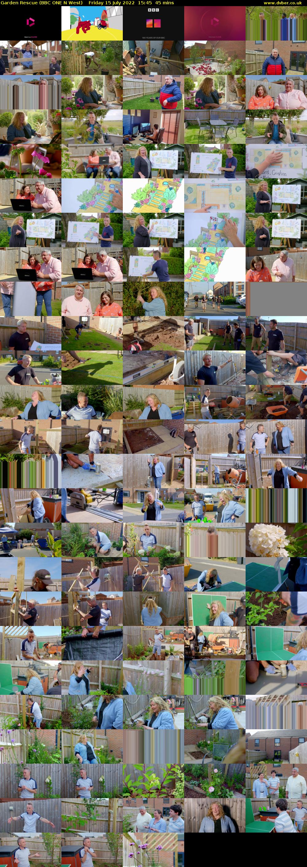 Garden Rescue (BBC ONE N West) Friday 15 July 2022 15:45 - 16:30